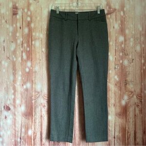 A New Day Marled Gray Stretch Ankle Dress Pants Size 2